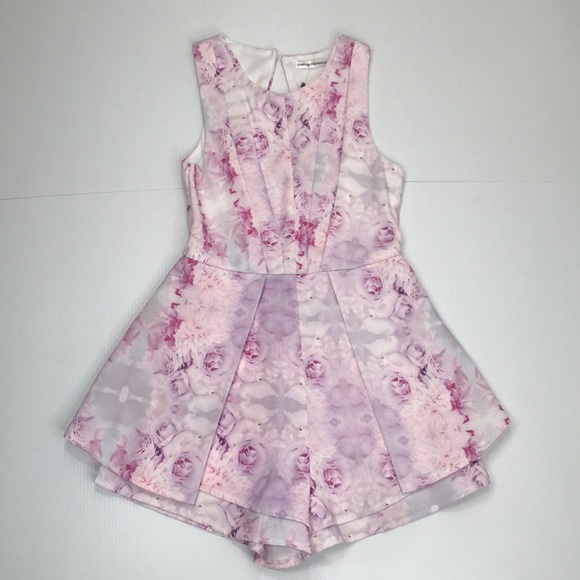 Emma in the world Pants - Emma in the world womens Playsuit size 10 romper sleeveless wide leg floral BNWT